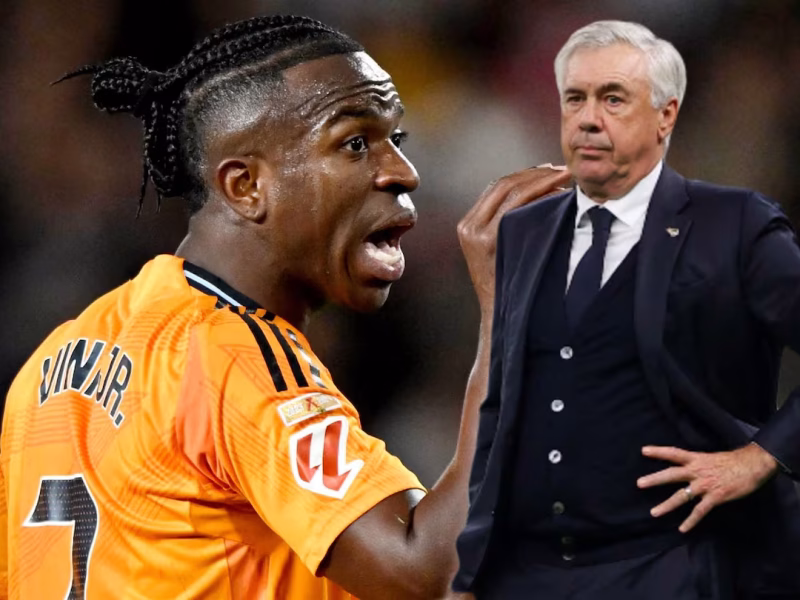 Ancelotti defiende Vinicus Jr